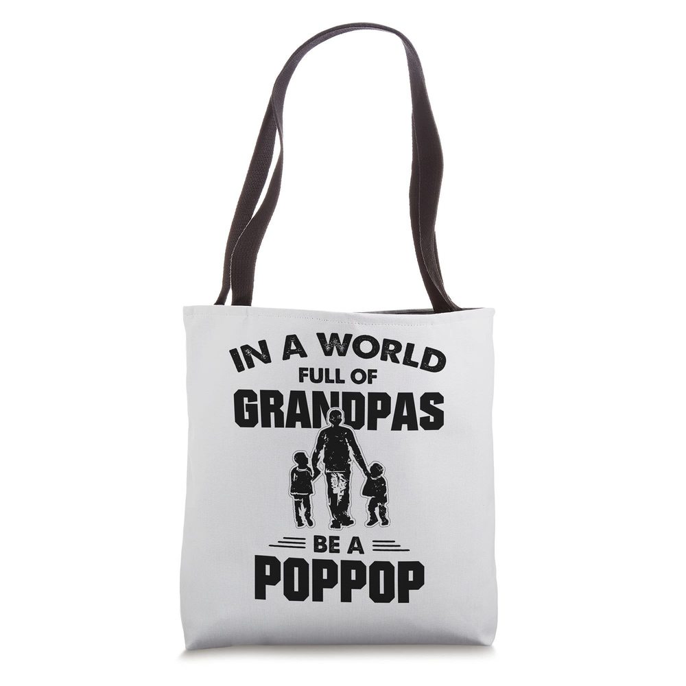 Poop In A World Full Of Be Tote Bag :>